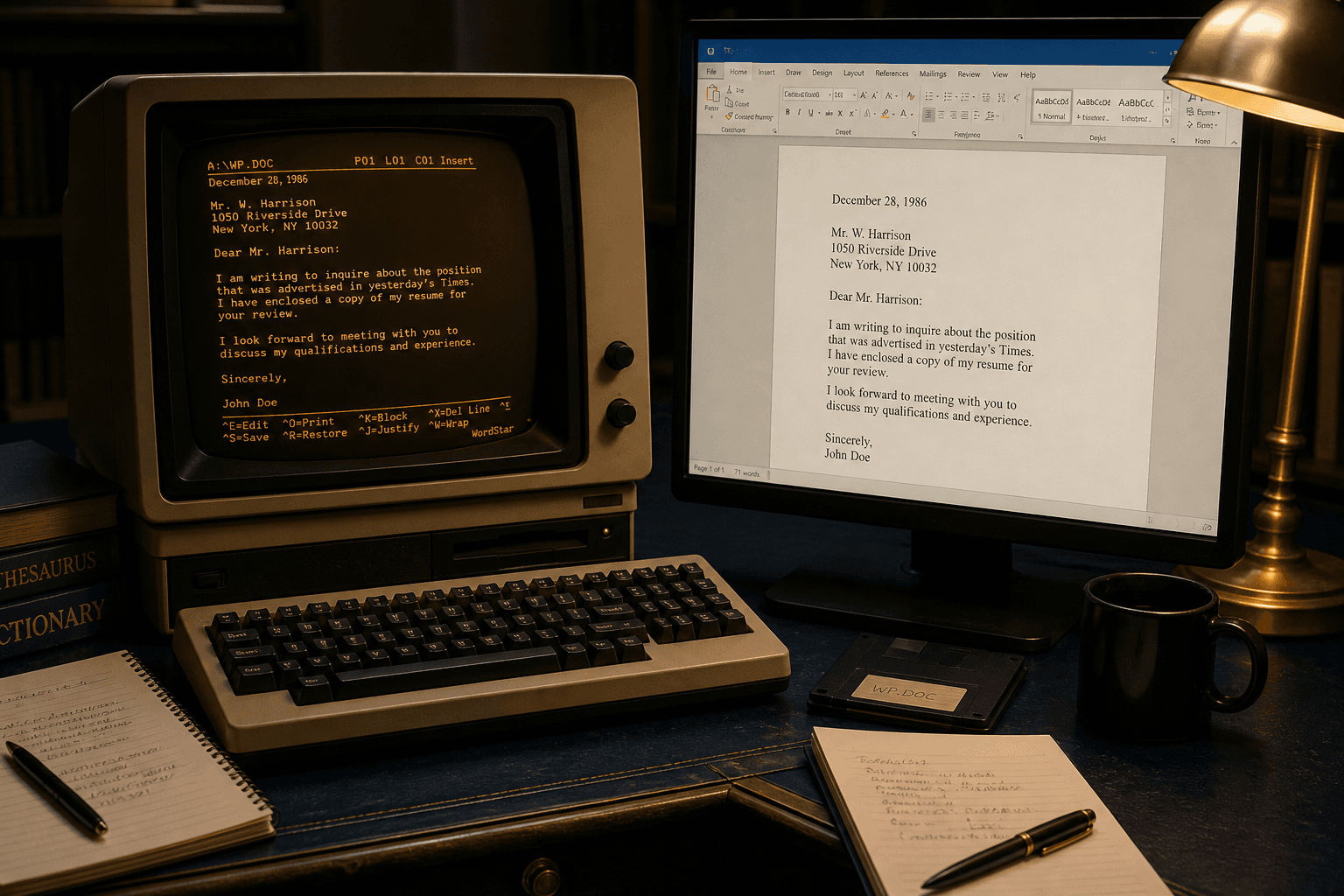 Convert WordStar to Word (DOCX) Without Losing Wrap and Emphasis